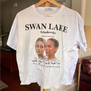 Praying Shirt - Black Swan - Size Medium